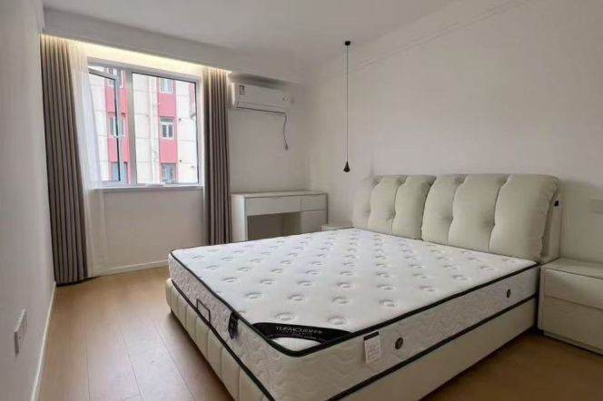 Big balcony 2bedrooms elevator Apt+central AC+Dryer@Line2/11 Jiangsu Rd