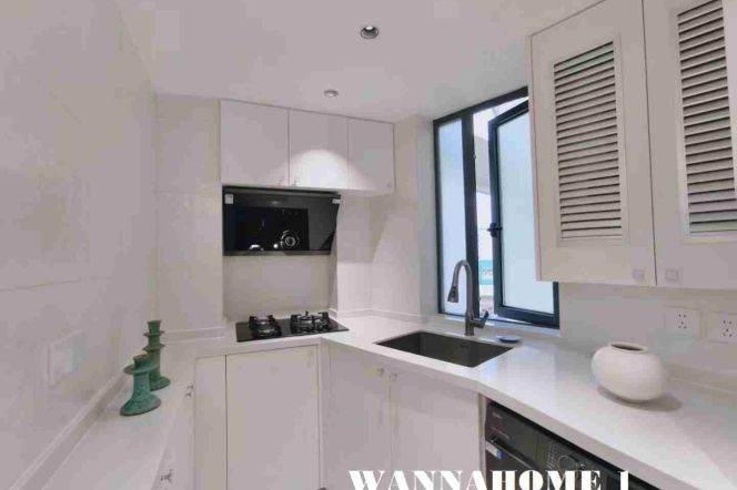 New&Modern&Spacious&Bright 1Bdr 1Bath Apt+Taikoo Hui+Large Balcony+West Nan Jing Rd Metro