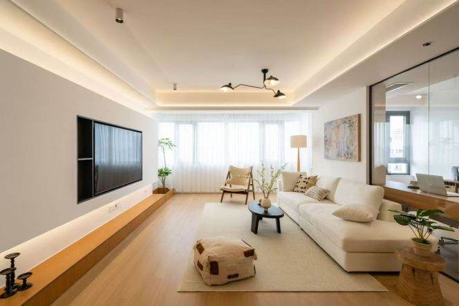 Modern decoration 3brs with floor heating and river view  just beside Su zhou river