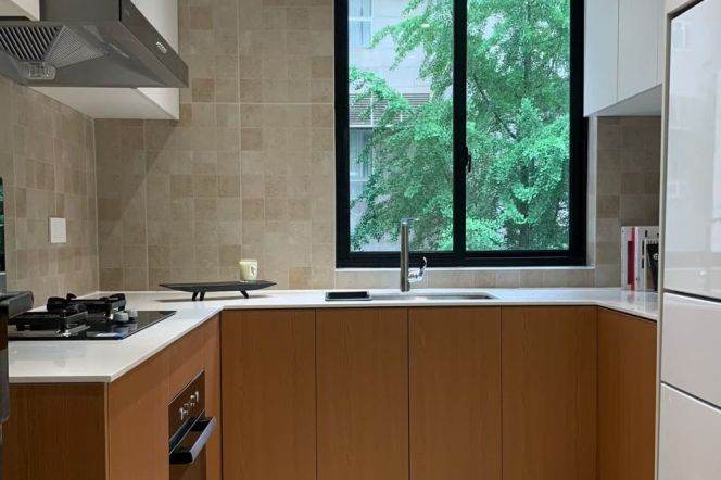brand new elevator 1br with terrace Nr xujiahui M1/9/11