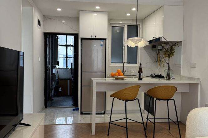 Impressive bright 1BR Apt| All south | Zhong Shan Park & Loushanguan rd Mt 8.2K