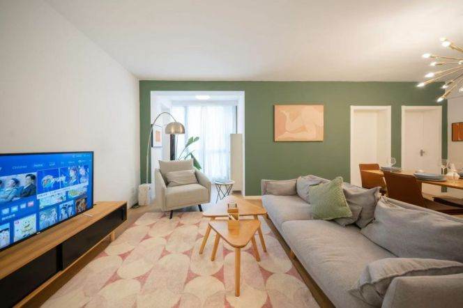 Jing'an temple elevator 2BR apartment