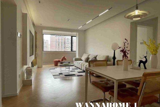 Spacious&Modern&Bright 2Bdrs 1Bath Apt+L7 Chang Ping Rd+Stunning View+Jing An Temple