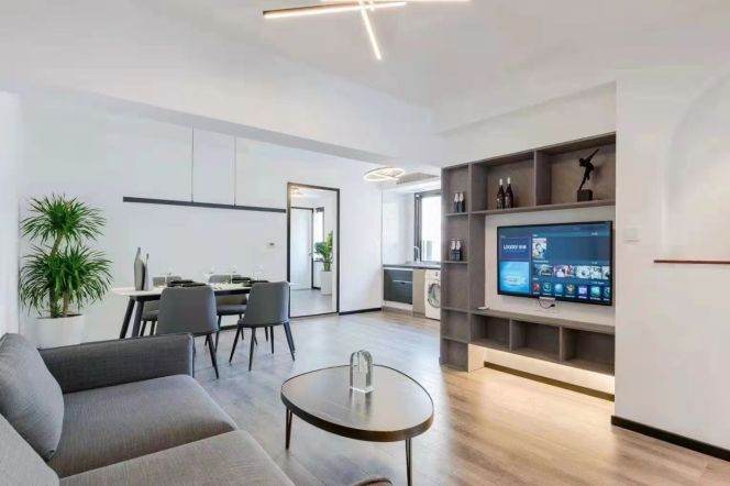 Modern 3BR 2BA Elevator Apt on Mid Wulumuqi Rd, only 16.8k