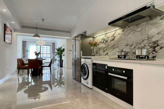 2BR 2BA Elevator Apt w/Heating nr Jiashan Rd Station