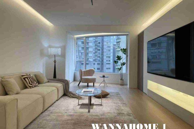 Spacious&Bright 2Bdrs 1Bath Apt+L13/14 Wu Ning Rd+Su Zhou Creek View+Green Compound