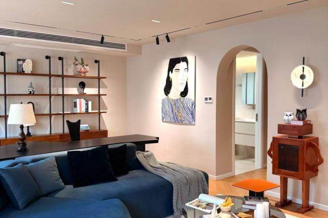 Artistic 2Bds & 2Btrs apt+floor heating+dishwasher+oven@Jiangsu Rd