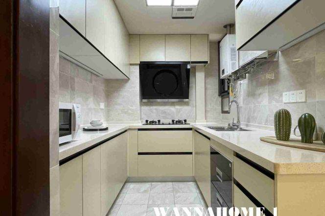 Modern&Bright&Spacious 2Bdrs 1Bath Apt+Jing An Temple+L14 Wu Ding Rd