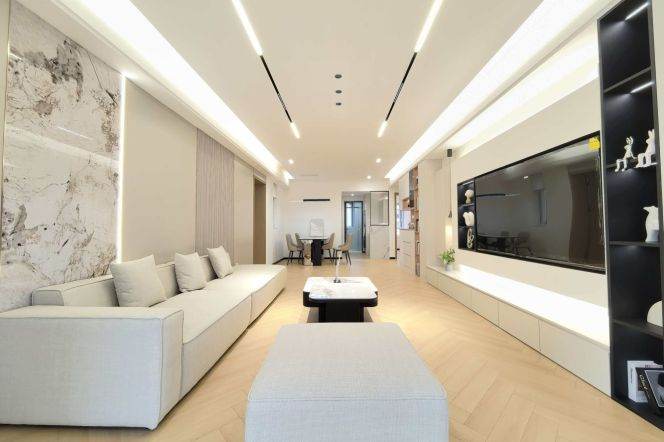 modern brand new 3brs floor heating brand new furniture in international compound Hongqiao