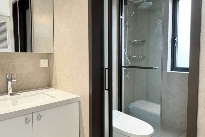 Bright 1BR + Balcony | Top of City @ West Nanjing rd metro L1/12/13 | 9F Elevator