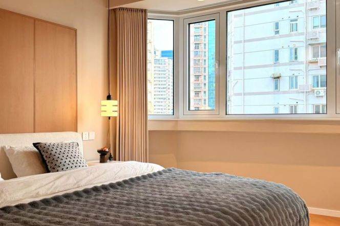 Artistic 2Bds & 2Btrs apt+floor heating+dishwasher+oven@Jiangsu Rd