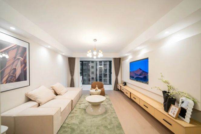 Lovely 2Bedrooms elevator Apt+Floor Heating+Dishwasher@Changfeng Park