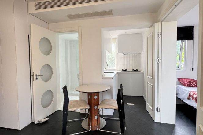 Spacious&Modern 1Br +Big private terrace on the roftop | Next to L2/7 Jing'an Temple 