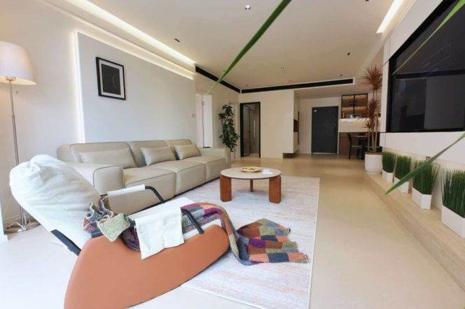  Luxury 3BR with Panoramic River Views & Floor Heating — 29,800 RMB