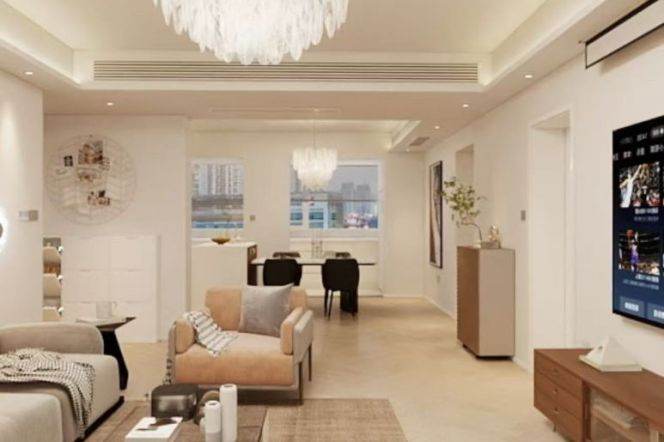 brand new super modern 3brs huge terrace floor heating beside line 2,12,13 Taikoo Hui 
