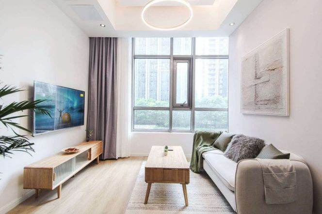 Premium High Ceiling 1BR with Attic | Xujiahui Prime, First Rent