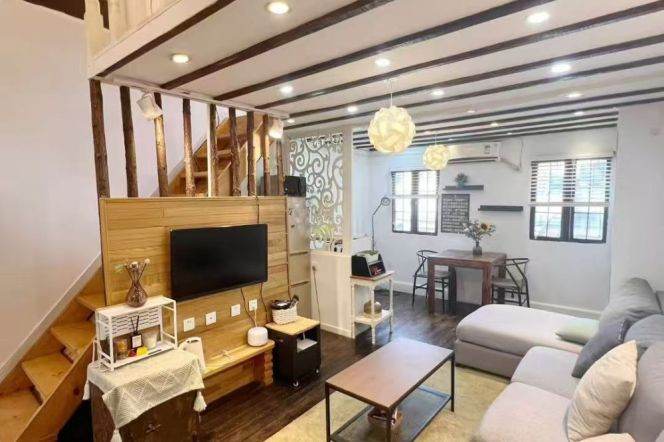 Nice terrace 1Br/1Lr/1Bt apt nr South shanxi rd,M1/10/12