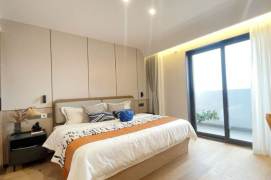 modern furnished 2BR @Yangpu Xinjiangwan, green light window view, pet friendly, promotion on-going