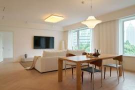 Brand new decoration 3brs with floor heating and balcony in  Lujiazui CBD 