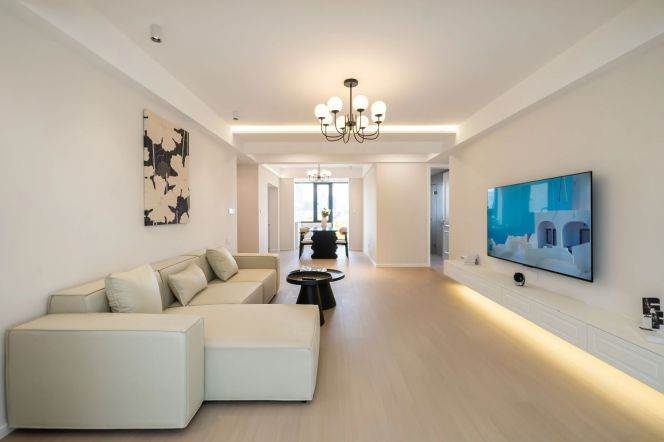 modern 2brs floor heating just beside Su zhou river ,line 2,15 and many shopping mall