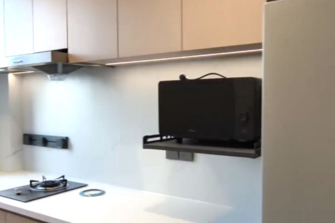 modern furnished 2BR @Yangpu Xinjiangwan, green light window view, pet friendly, promotion on-going
