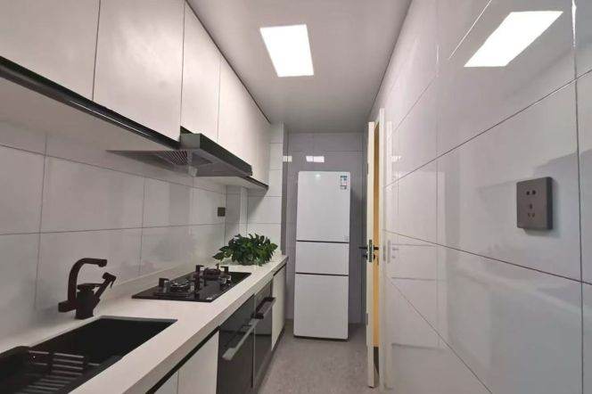 modern big 2brs floor heating open balcony nice view near Jing an temple 18K