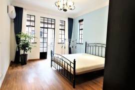 Character/Newly Huaihai/Shaanxi Rd 1BR with Balcony/Floorheating 12.2K 