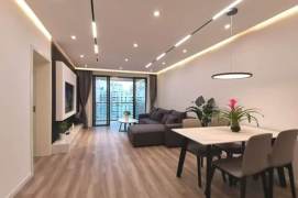 modern big 2brs floor heating open balcony nice view near Jing an temple 18K