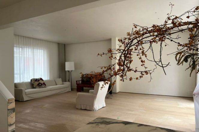 brand new independent 4brs house with yard terrace brand new furniture near line 2,12,13