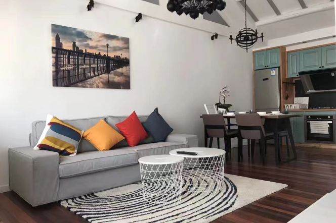 Furnished 3Br w. 20m2 Terrace&Heating