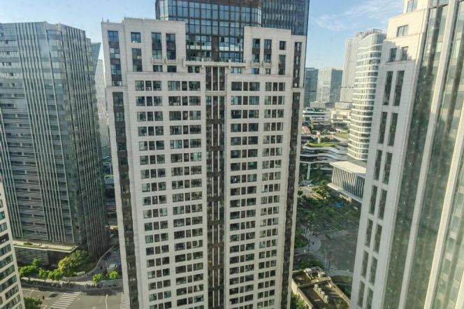 Bright  duplex 2 br next NYU shanghai, 4 mins walking to L6/8/11 Oriental sports center St.