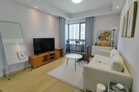 Stylish 1 br next NYU shanghai ,4 mins walking to L 6/8/11 Oriental sports center St