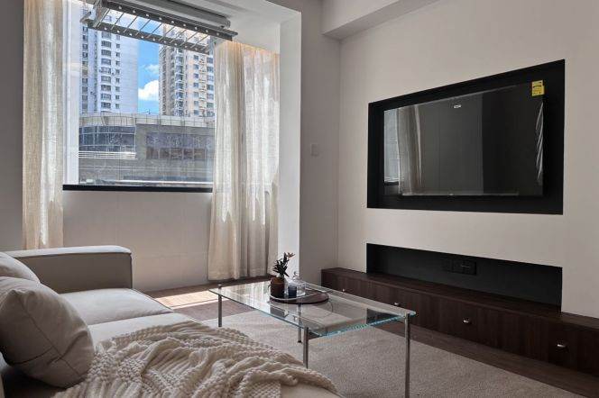 9.5k Brand new 1Br Nr Suzhou River close to Wuning Rd.line13/14