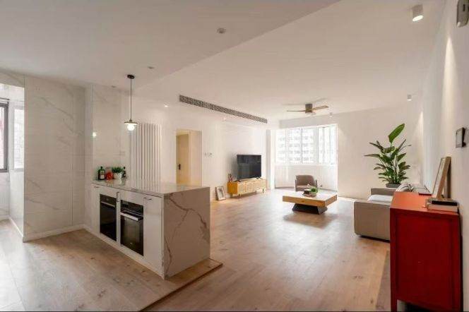 Spacious 2BR APT Wall heating Jiashan Rd 17k