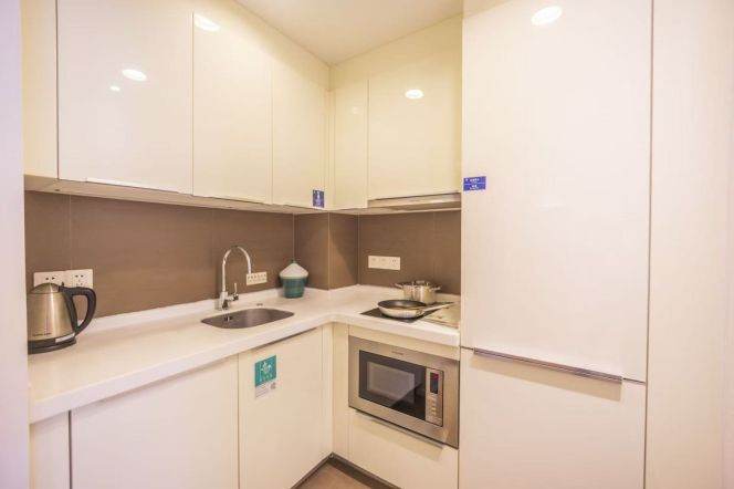 1BR near  line 1 N.Zhong'shan Rd metro can accept and one month and above leasing