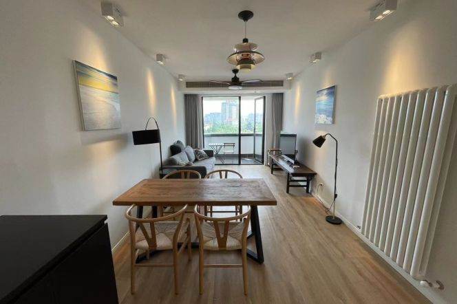 High-ending 2Br w. Balc Changshu Road Station