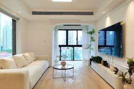 brand new modern 2brs floor heating brand new furniture near Wu kang road 23.8K 