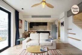 Duplex 2br/2bt Flat with triple Balconies