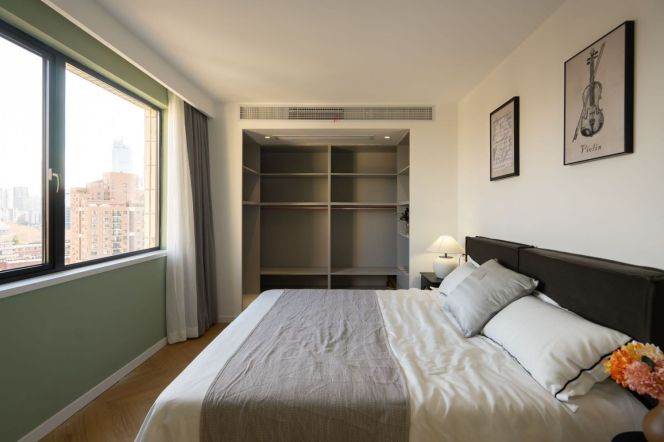 1 Big Br, 1 Living room, Floor heating/Central ac/Oven, 80 sqm @ Jiaotong uni L 10&11