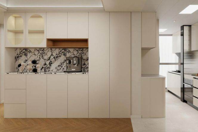 Brand new decoration 4brs with floor heating and balcony in Lujiazui