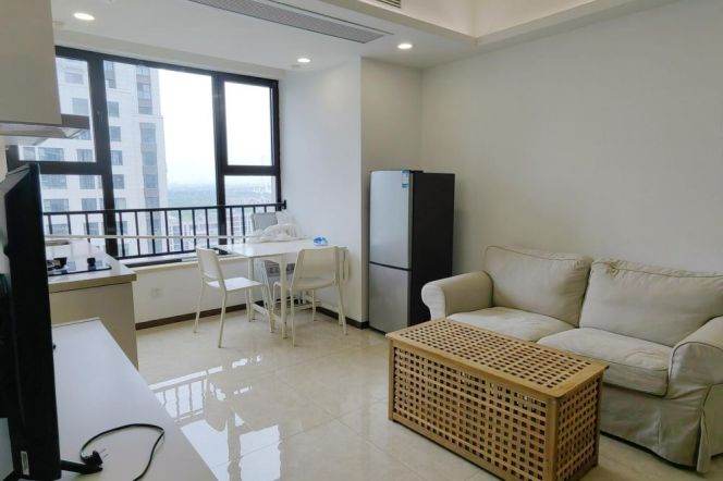 Cozy 1 br  next NYU Shanghai,high floor view . L 6/8/11  Oriental sports center st.