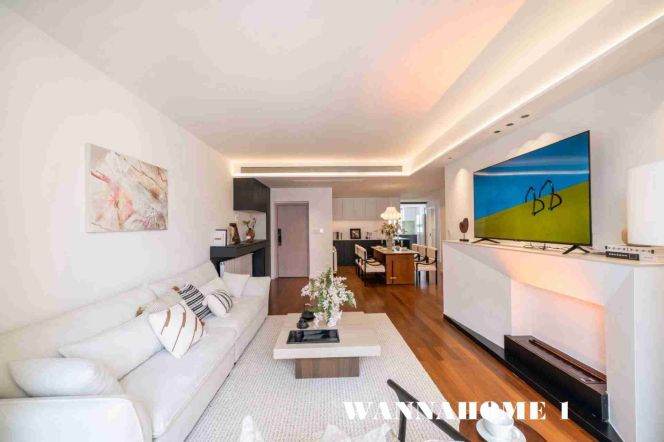 Green Compound+Bright&Spacious  3Bdrs 2Baths Apt+L2/3/4 Zhong Shan Park+Large  Balcony