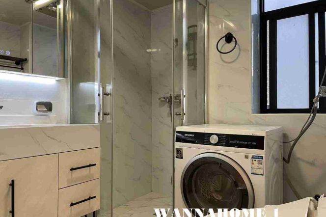 Spacious&Modern&Bright Elevator 1Bdr 1Bath Apt+West Nan Jing Rd CBD+Great View