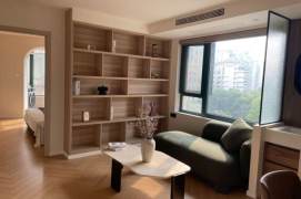 Cozy 1br apt in Jing'an,with Gym,swimming pool,Close to Metro
