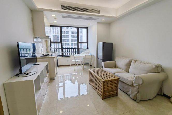 Cozy 1 br  next NYU Shanghai,high floor view . L 6/8/11  Oriental sports center st.