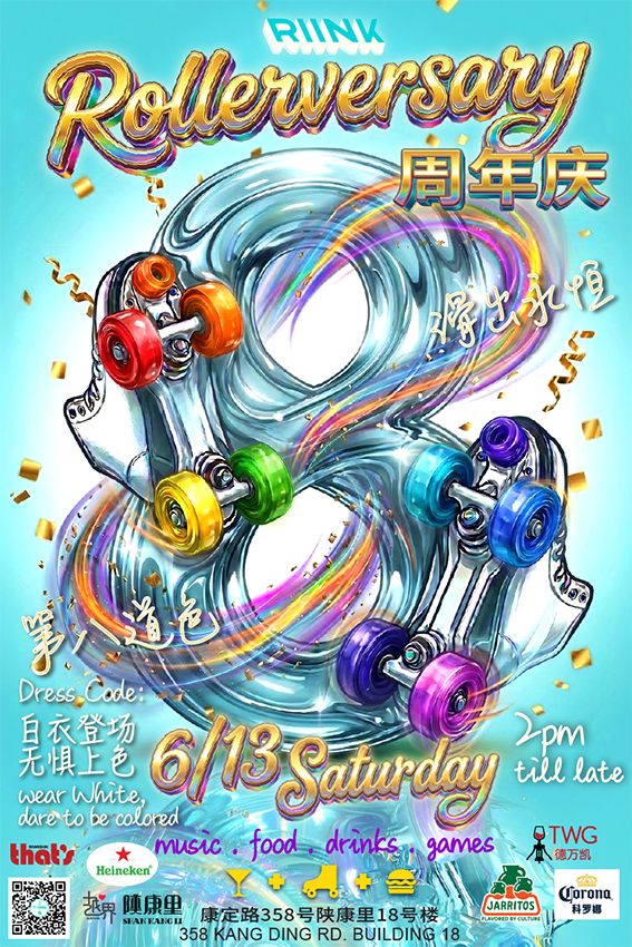 RIINK's 8th Rollerversary