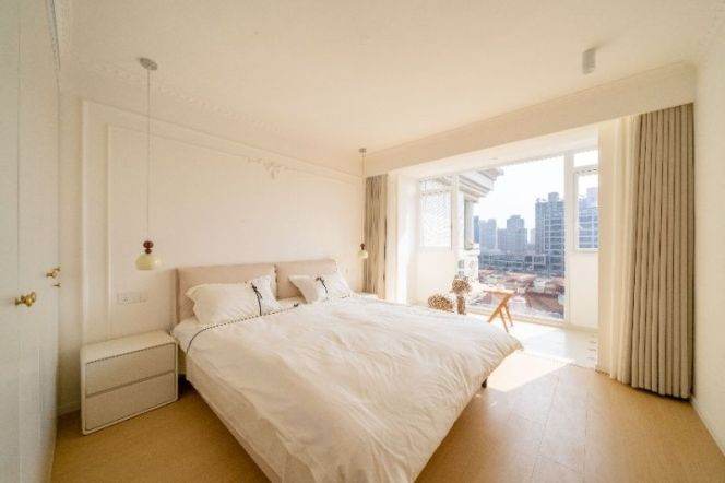 Elegant 3-Bedroom Apartment in Xujiahui | French Style & Bright Layout