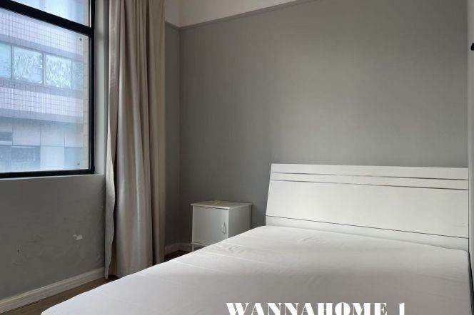 Nice Compound+Spacious&Modern 2Bdrs 1Bath Apt+L2/11 Jiang Su Rd+Open Balcony+Bus 71