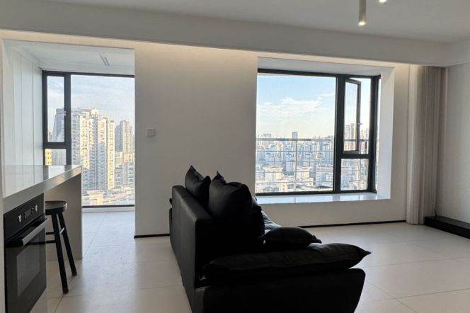 Highrise & Spacious & Modern 2Br-2bathr +floor heating +terrace @ Wuning rd Line 13/14