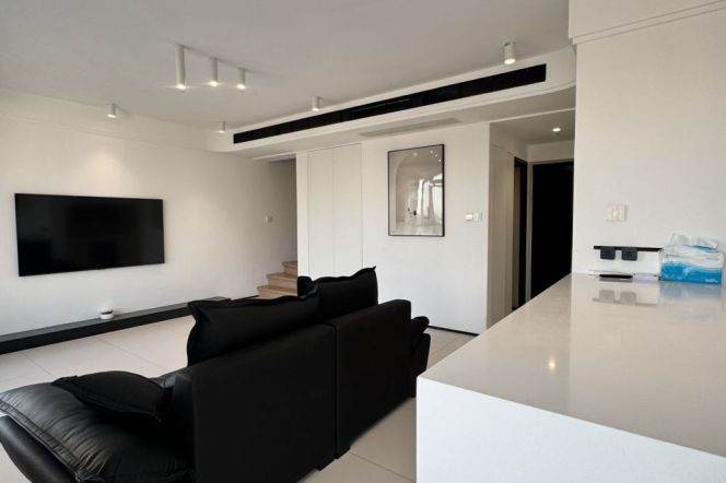Highrise & Spacious & Modern 2Br-2bathr +floor heating +terrace @ Wuning rd Line 13/14